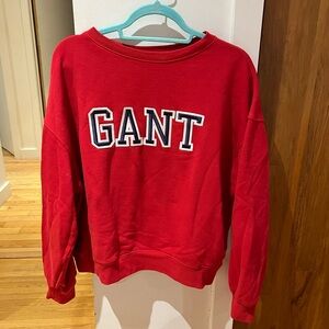 Gant Vibrant Red Crewneck Sweatshirt